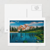 Mt. Shuksan en Afbeelding Lake, WA Briefkaart (Voorkant / Achterkant)