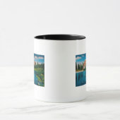 Mt. Shuksan en Afbeelding Lake, WA Mok (Midden)