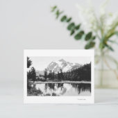 Mt. Shuksan en Mt. Baker Lodge Foto Briefkaart (Staand voorkant)