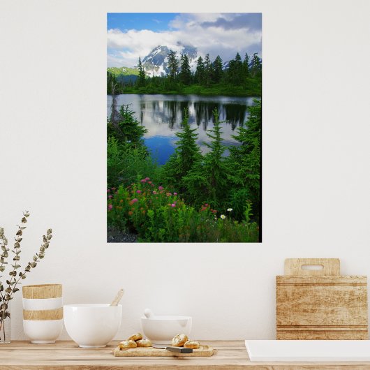 Mt. Shuksan Poster (Keuken)