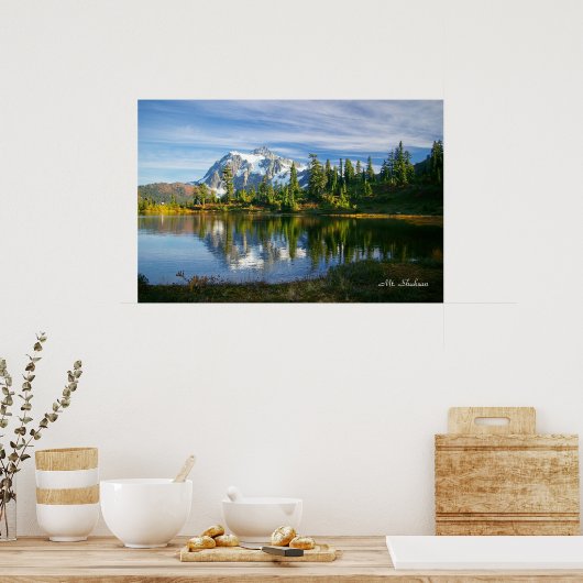 Mt. Shuksan Poster (Keuken)