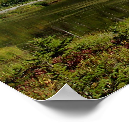 Mt Shuksan van Afbeelding Lake Poster (Hoek)