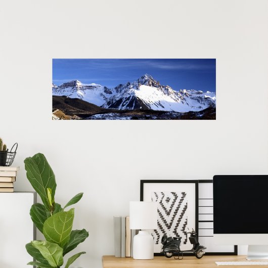 Mt. Sneffels Panorama Poster (Thuiskantoor)