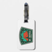 Mt. Sneffels Wilderness Colorado Camping Bagagelabel (Achterkant verticaal)