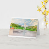 MT. SOLEDAD, LA JOLLA, CALIFORNIË KAART (Gele Bloem)