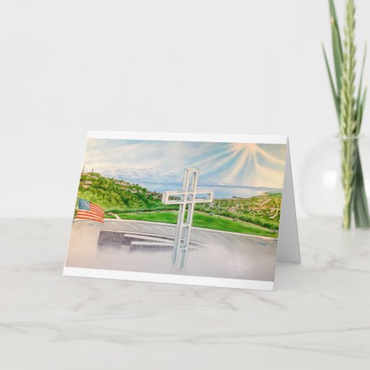 MT. SOLEDAD, LA JOLLA, CALIFORNIË KAART (Voorkant)