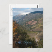 Mt. Sopris, Colorado Briefkaart (Voorkant / Achterkant)