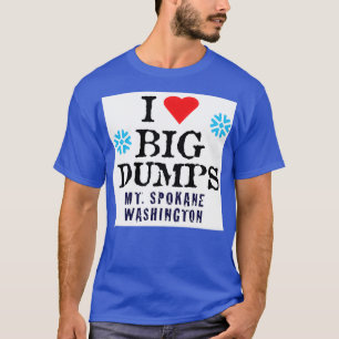 Mt Spokane Mount Ski Mountain Resort Washington Sk T-shirt