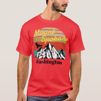Mt Spokane ski Washington 1 T-shirt
