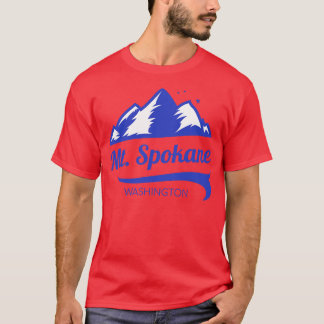 Mt Spokane ski Washington T-shirt