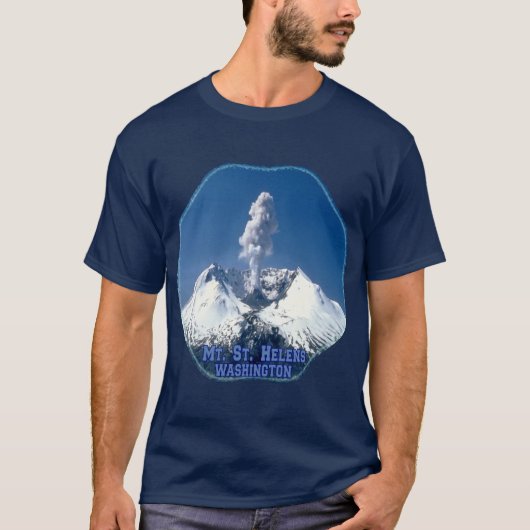 Mt St. Helen Volcano T-shirt (Voorkant)