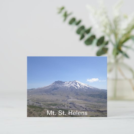 Mt. St. Helens Briefkaart (Staand voorkant)