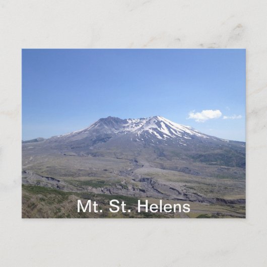 Mt. St. Helens Briefkaart (Voorkant)