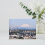 Mt St Helens & Fremont Bridge Briefkaarten (Staand voorkant)