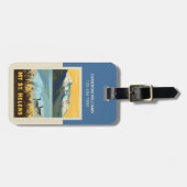 Mt St. Helens | Washington Bagagelabel (Voorkant horizontaal)