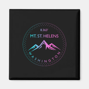 Mt. St. Helens Washington Bergbeklimmen Wandelen C Magneet