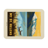 Mt St. Helens | Washington Magneet (Horizontaal)