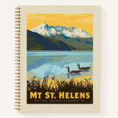 Mt St. Helens | Washington Notitieboek (Voorkant)