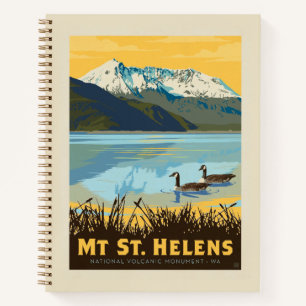 Mt St. Helens   Washington Notitieboek