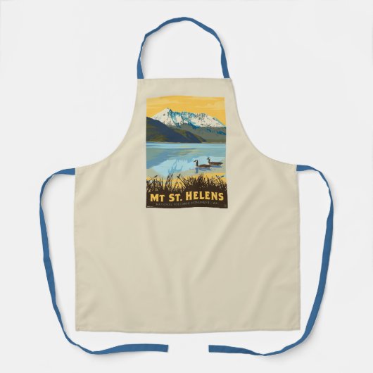 Mt St. Helens | Washington Schort (Voorkant)