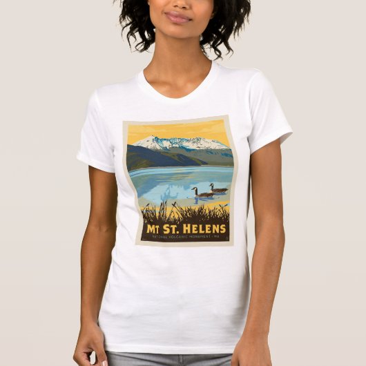 Mt St. Helens | Washington T-shirt (Voorkant)