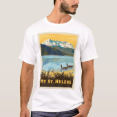 Mt St. Helens | Washington T-shirt (Voorkant)