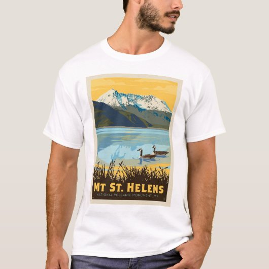 Mt St. Helens | Washington T-shirt (Voorkant)