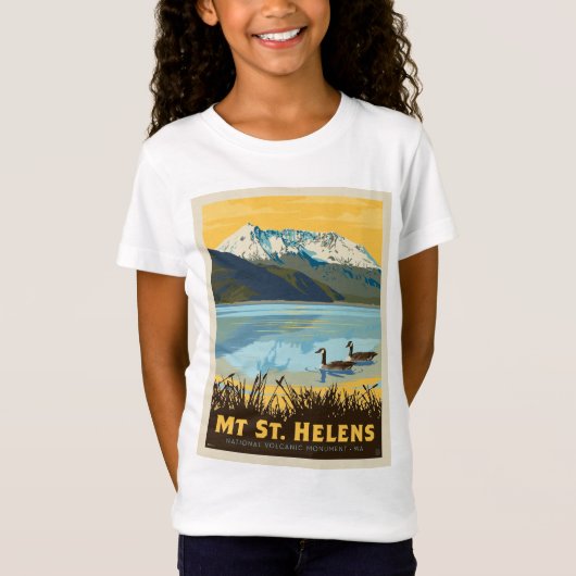 Mt St. Helens | Washington T-shirt (Voorkant)