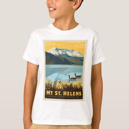 Mt St. Helens | Washington T-shirt (Voorkant)