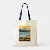 Mt St. Helens | Washington Tote Bag (Achterkant)
