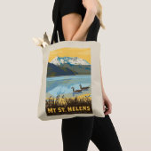 Mt St. Helens | Washington Tote Bag (Dichtbij)