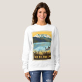 Mt St. Helens | Washington Trui (Voorkant volledig)