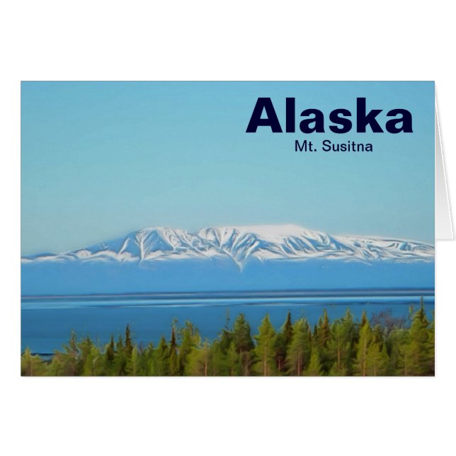 Mt. Susitna (Voorkant Horizontaal)