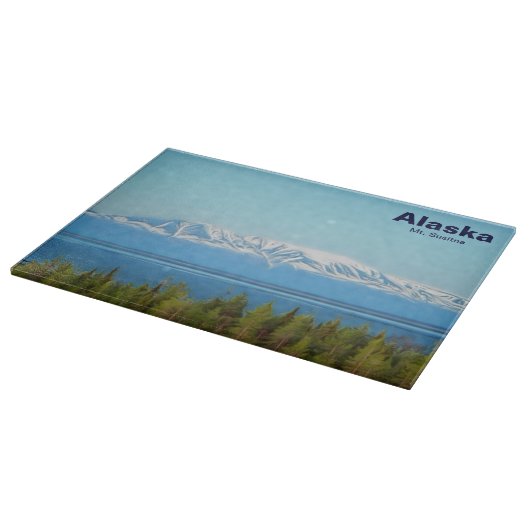 Mt. Susitna (Alaska) Snijplank (Hoek)