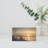 Mt. Susitna/Slaapdame Visitekaartje (Staand voorkant)