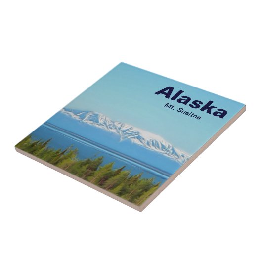 Mt. Susitna Tegeltje (Zijkant)