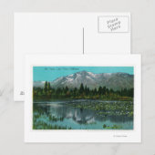 Mt. Tallac en Lake Tahoe, Californië Briefkaart (Voorkant / Achterkant)