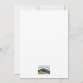 Mt Tamalpais Uitnodiging Aanpasbaar (Achterkant)