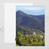 Mt Tamalpais Uitnodiging Aanpasbaar (Voorkant / Achterkant)