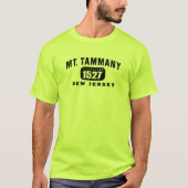 Mt. Tammany - Safety Green T-shirt (Voorkant)