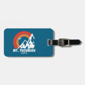 Mt. Tecumseh New Hampshire Sun Eagle Bagagelabel (Voorkant horizontaal)
