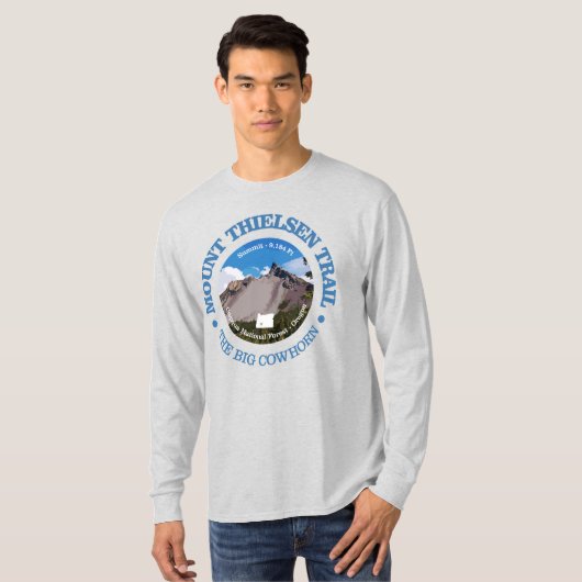 Mt Thielsen Trail T-shirt (Voorkant volledig)