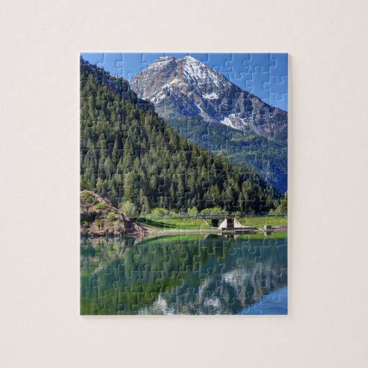 Mt. Timpanogos - Reservoir Tibble Fork - Utah Legpuzzel (Verticaal)