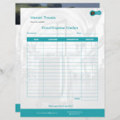 MT Travel Expense Tracker (Voorkant / Achterkant)