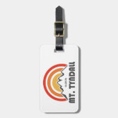 Mt. Tyndall California Bagagelabel (Voorkant verticaal)