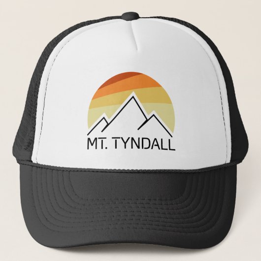Mt. Tyndall California Retro Trucker Pet (Voorkant)