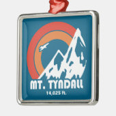 Mt. Tyndall California Sun Eagle Metalen Ornament (Links)