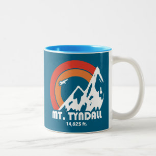 Mt. Tyndall California Sun Eagle Tweekleurige Koffiemok