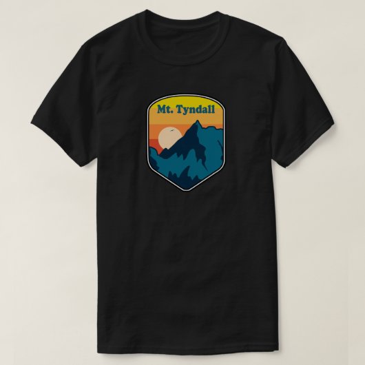 Mt. Tyndall California Sunrise T-shirt (Design voorkant)