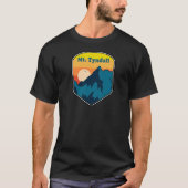 Mt. Tyndall California Sunrise T-shirt (Voorkant)